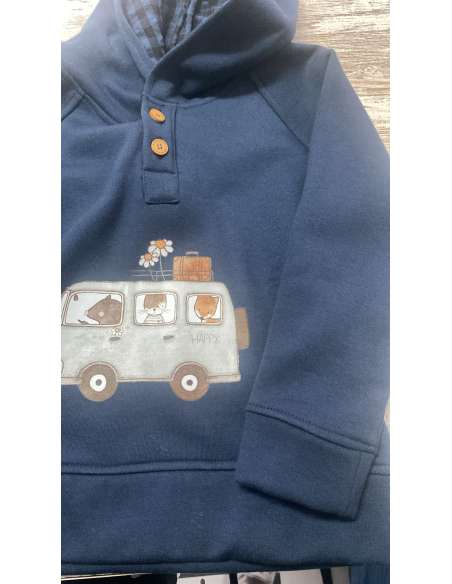 SUDADERA NIÑO CARAVANA