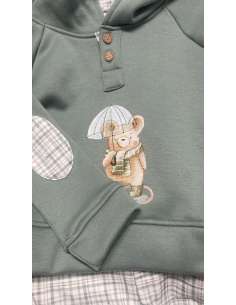 SUDADERA NIÑO MÁS BOMBACHO