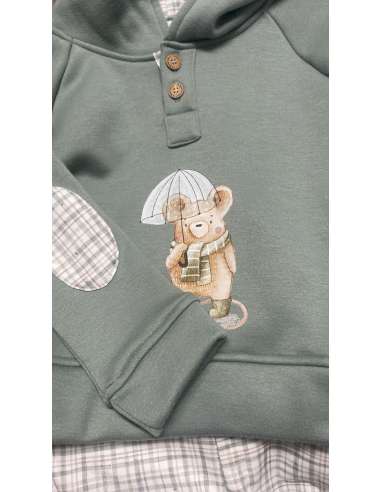 SUDADERA NIÑO MÁS BOMBACHO