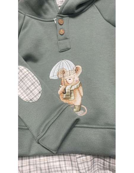 SUDADERA NIÑO MÁS BOMBACHO