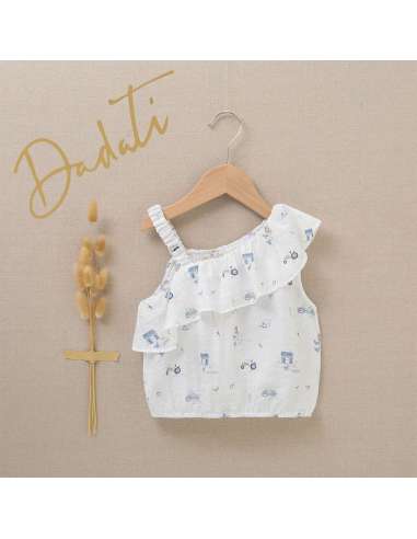 BLUSA TIRANTE ASIMÉTRICO GRANJA