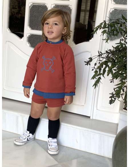 SUDADERA CALAVERA PILAR BATANERO